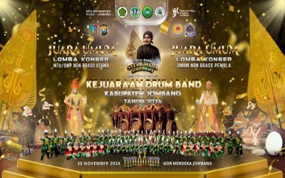 RAIH DOUBLE JUARA UMUM KEJURKAB DRUMBAND KABUPATEN JOMBANG TAHUN 2024